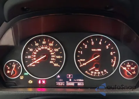 2014 BMW 328I xDrive z USA, uszkodzony, nr VIN WBA3B5G57ENS07112